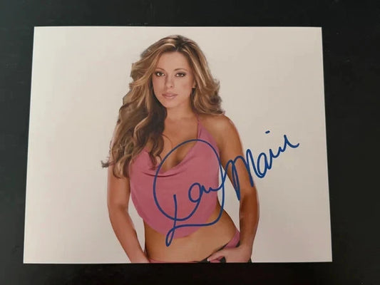 Dawn Marie ECW WWE Signed Autograph 8x10 Photo
