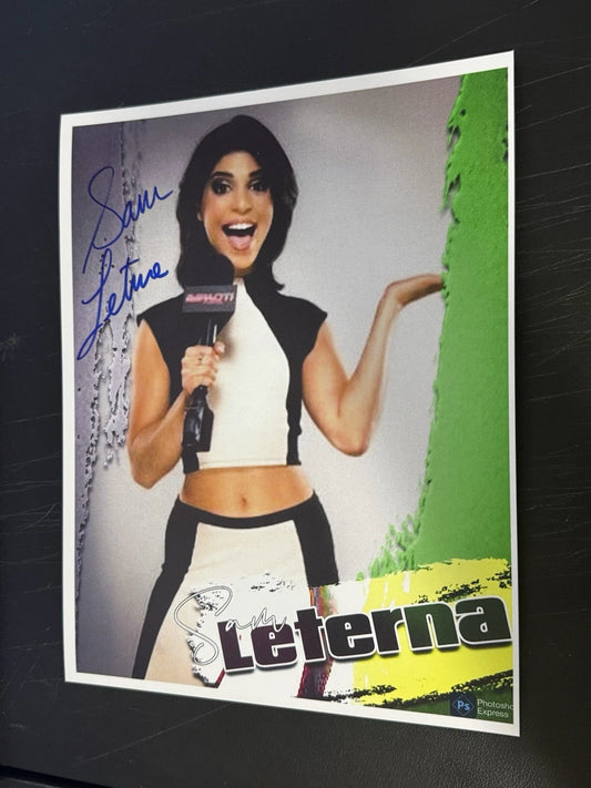 Sam Laterna Autographed 8.5x11 Photo