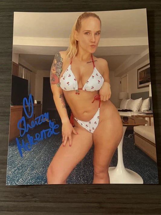 Shazza McKenzie 8x10 photo signed autographed Wrestler AEW WWE TNA ROH