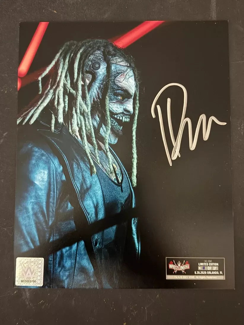 Bray Wyatt The Fiend Signed 8x10 Official WWE Photo file WrestleMania 37