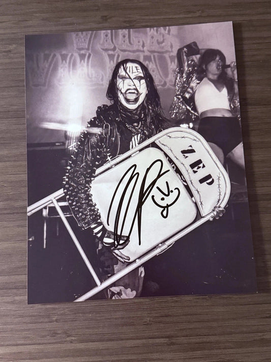 Vile Tara Zep Autographed 8x10 Photo