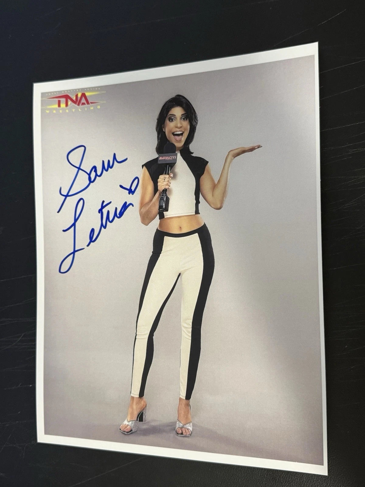 Sam Laterna Autographed 8.5x11 Photo