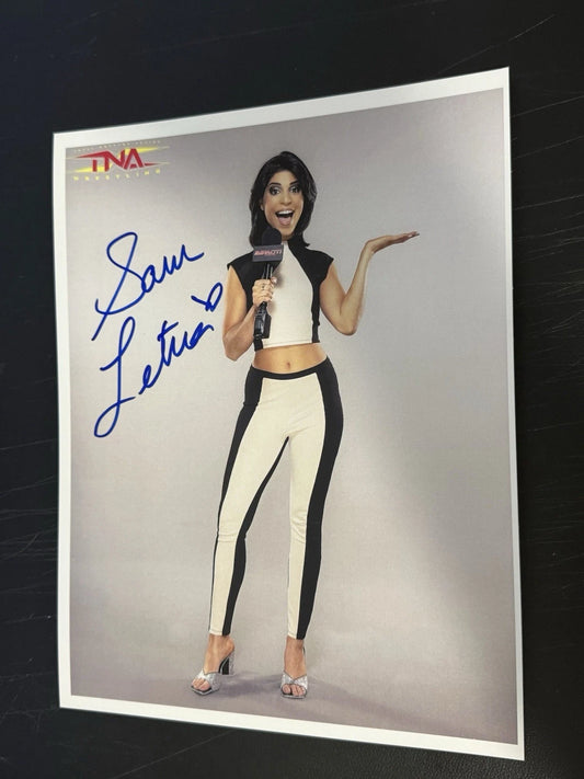 Sam Laterna Autographed 8.5x11 Photo