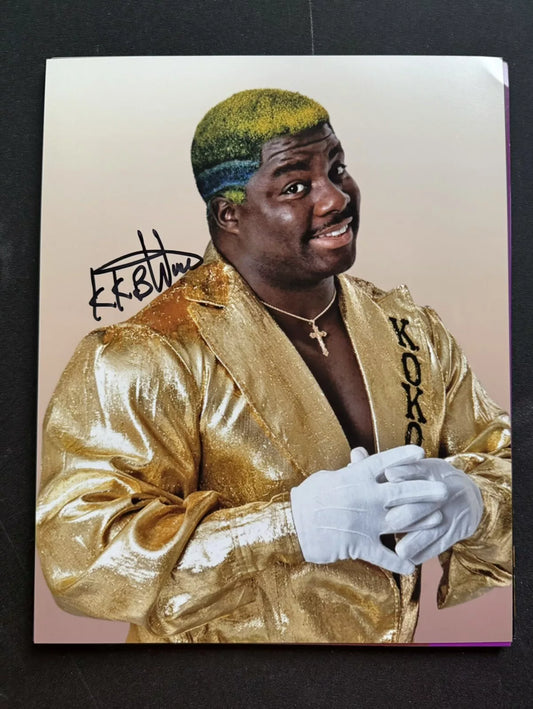 Koko b Ware Autographed 8x10 Photo