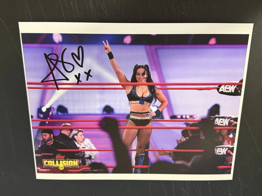 Aleah James Autographed 8.5x11 Photo