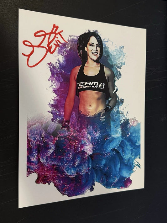 Jessica Eye Signed 8.5x11 Autographed Signed Photo Female UFC Fighter