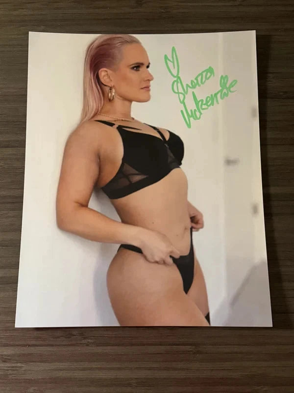 Shazza McKenzie 8x10 photo signed autographed Wrestler AEW WWE TNA ROH