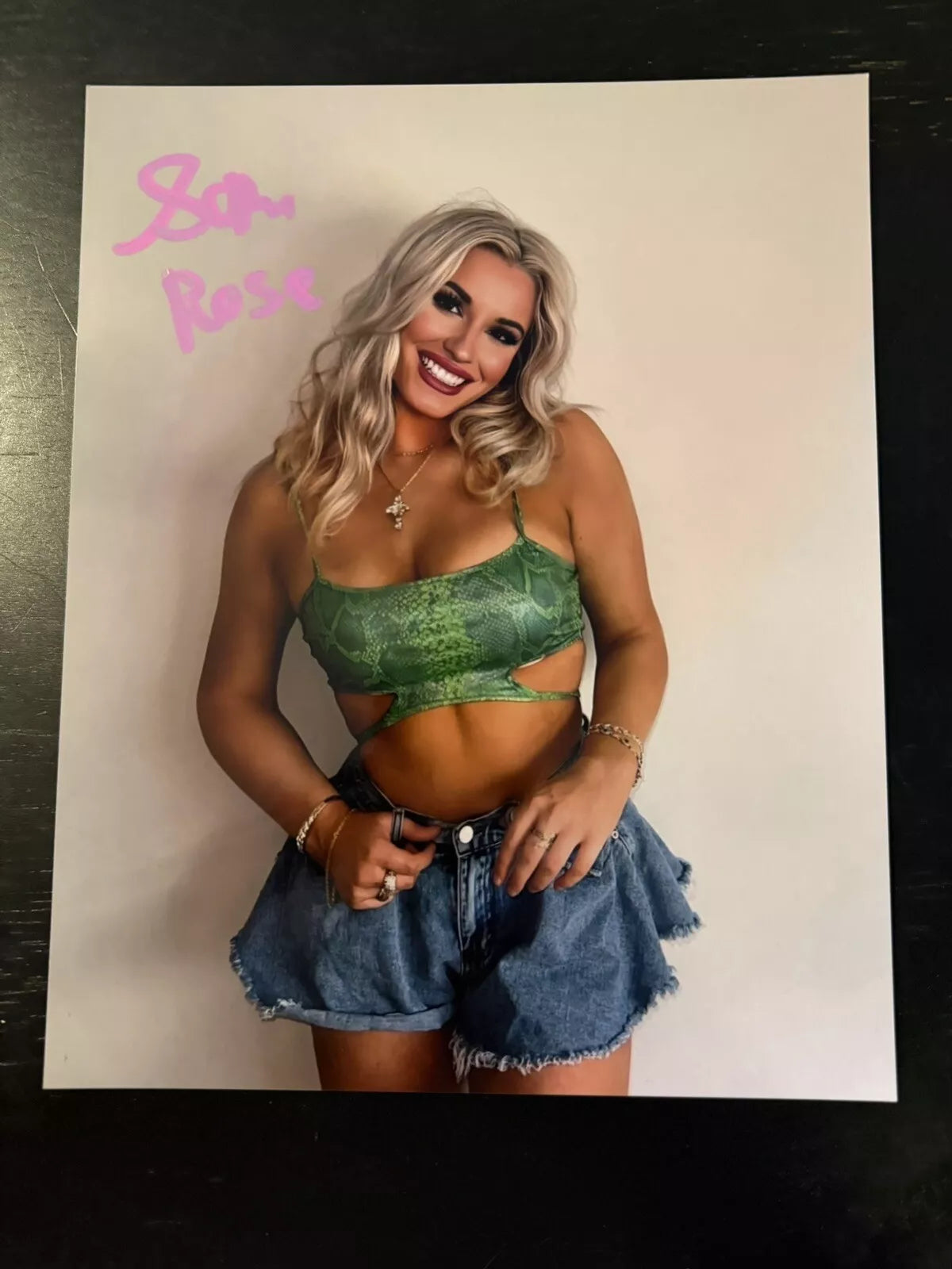 Sophia Rose Autographed 8x10 Photo