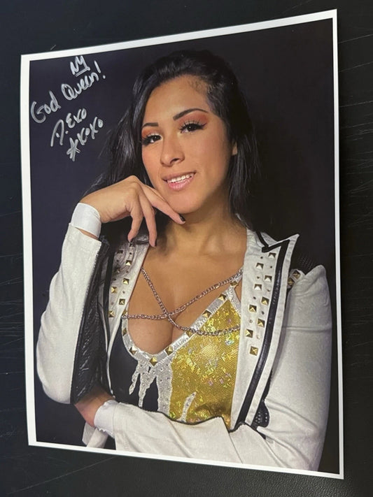 Signed DELMI EXO 8.5x11 Autographed Photo God Queen