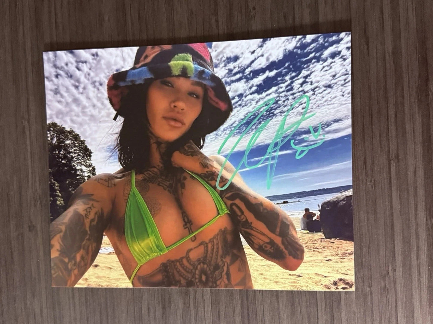 Vile Tara Zep Autographed 8x10 Photo