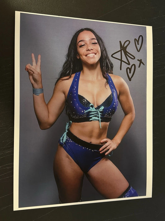 Aleah James Autographed 8.5x11 Photo