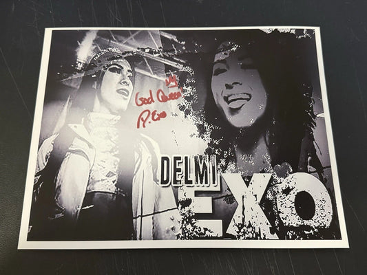 Signed DELMI EXO 8.5x11 Autographed Photo God Queen
