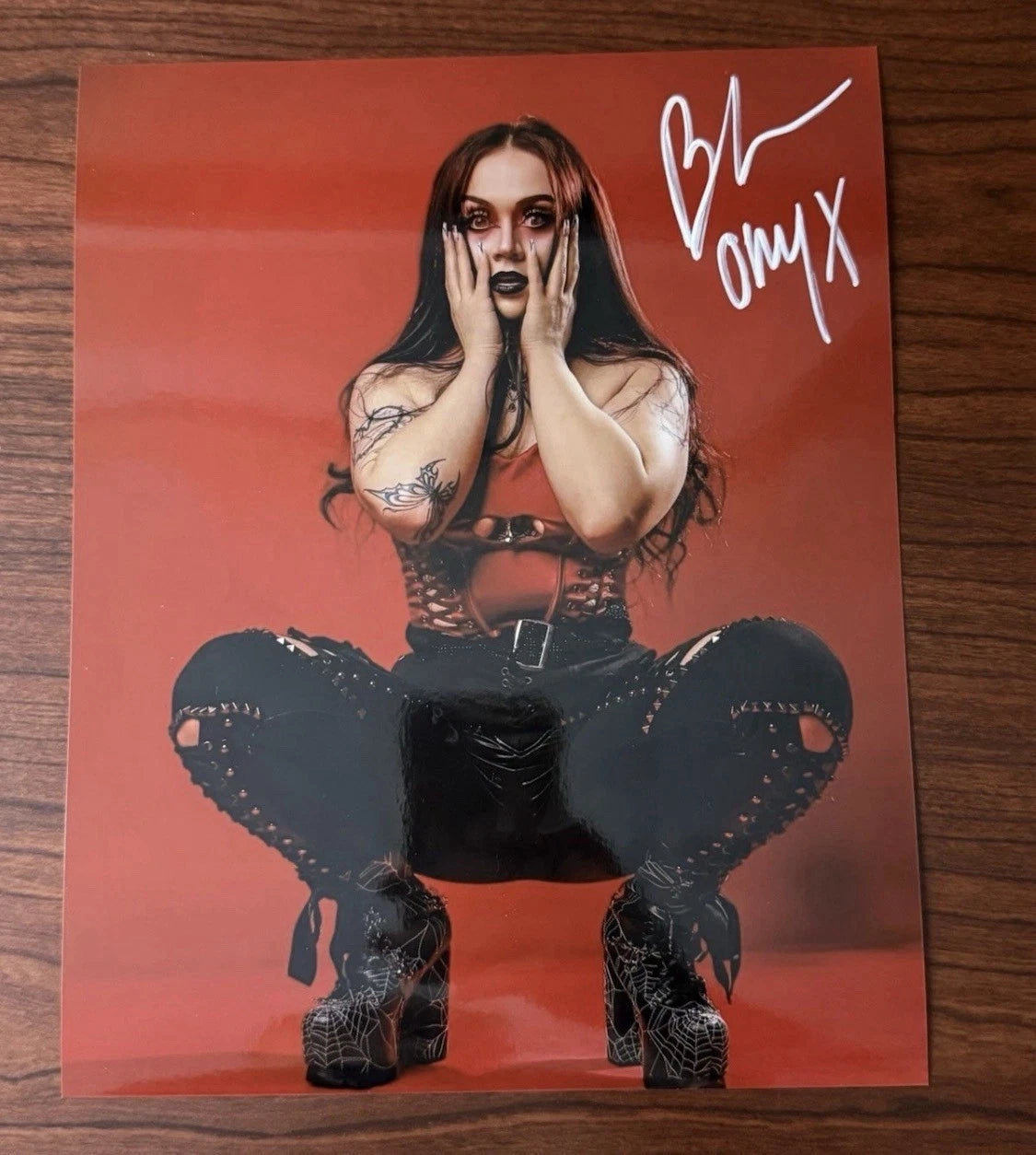 Blair Onyx autographed 8x10 Photo