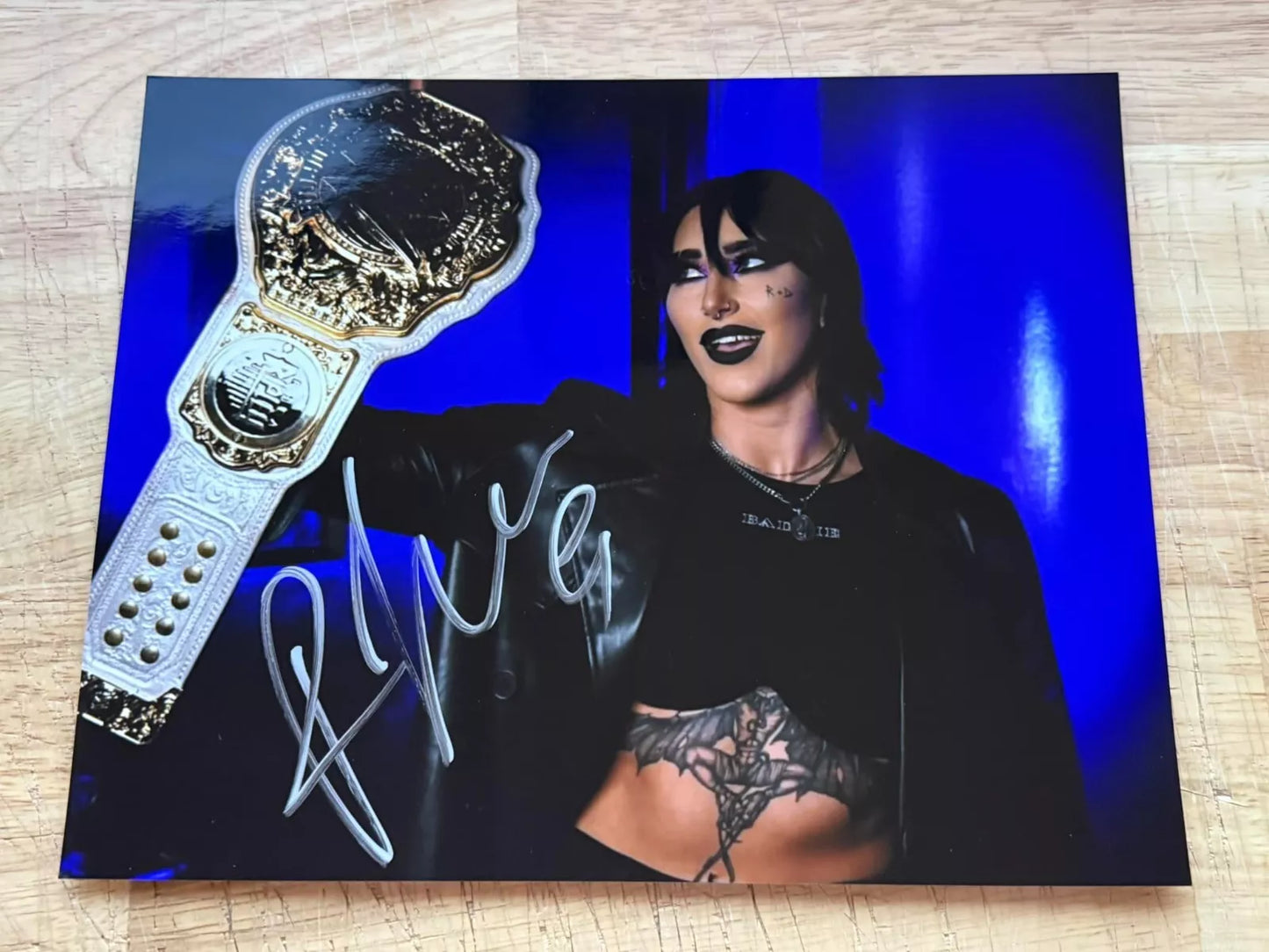 Rhea Ripley Autographed 8x10 Photo