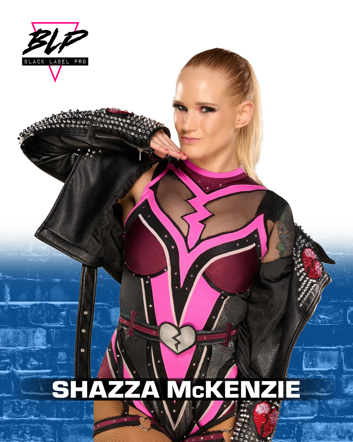 Shazza McKenzie 8x10 Preorder Squared Circle Expo